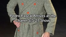 Pedro Pascal's Stylish Arrival at the Chanel Fashion Show