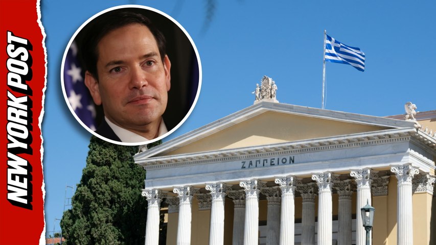 Marco Rubio hails 'important' US-Greece alliance as Athens boosts defense spending