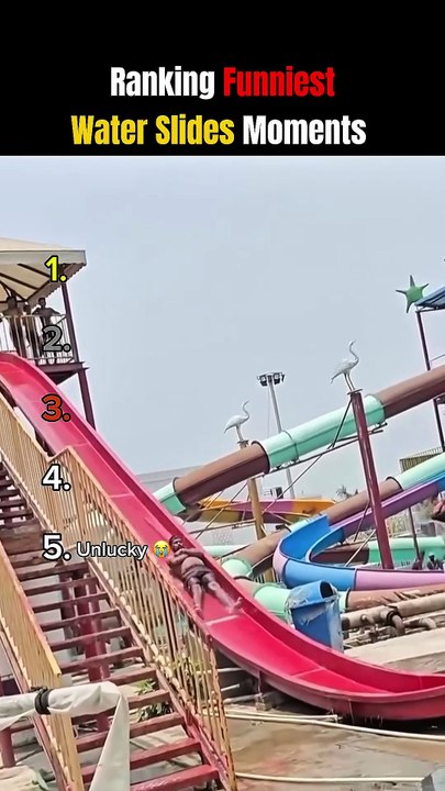 Ranking Funniest Water Slides Moments 😂 - video Dailymotion