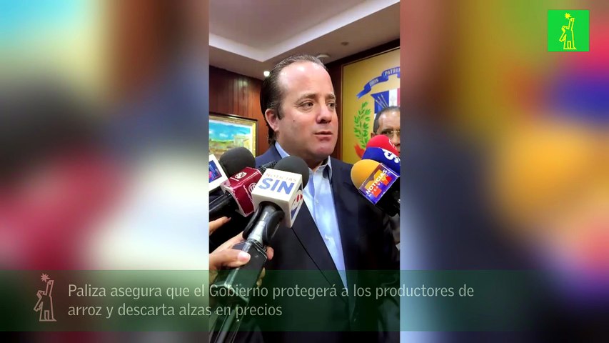 Paliza asegura que el Gobierno protegerá a los productores de arroz y descarta alzas en precios