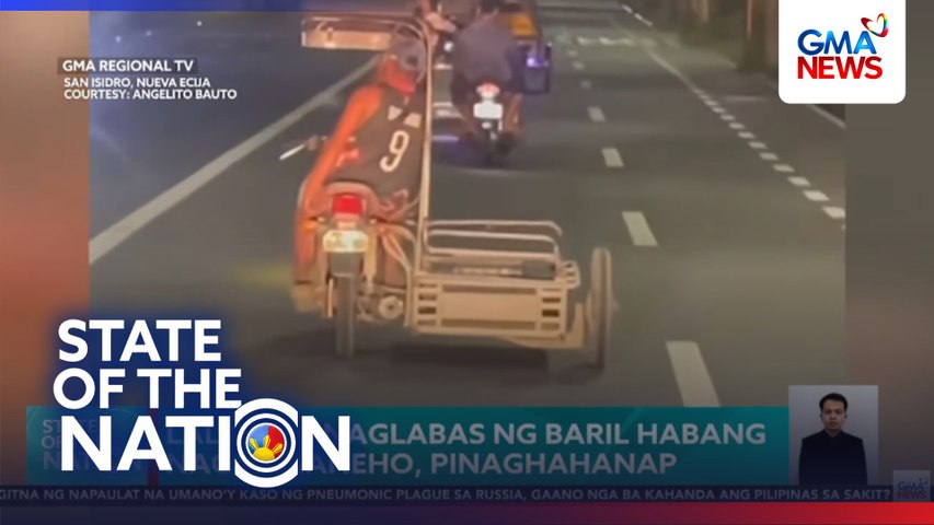 Lalaking naglabas ng baril habang nagmamaneho, pinaghahanap | SONA