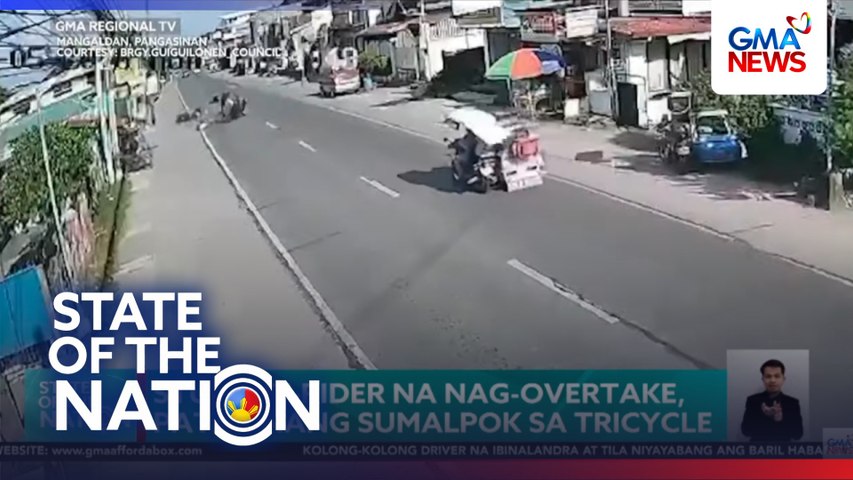 Student-rider, sugatan matapos mabangga ng kotse | SONA