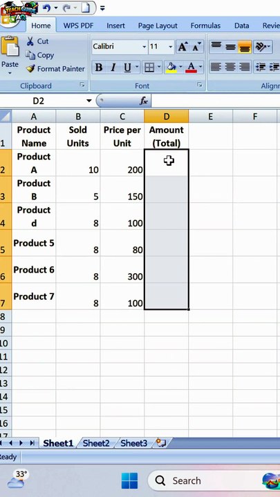 Excel Multiply Formula – Easy Method - video Dailymotion