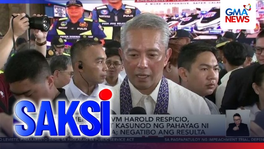 Reina Mercedes VM Harold Respicio, nagpa-drug test kasunod ng pahayag ni DILG Sec. Remulla; negatibo ang resulta | Saksi