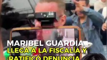 Maribel Guardia llega a la Fiscalía contra Imelda Tuñón y se arma tremendo zafarrancho