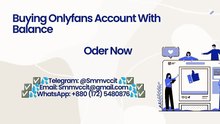 Alessandro Guide to Buy OnlyFans Accounts With Balance: Full Guide