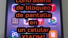 Cómo poner contraseña de bloqueo de pantalla en un celular Xiaomi Redmi Note 14