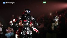 Robots a puñetazos: el combate del futuro en Singapur