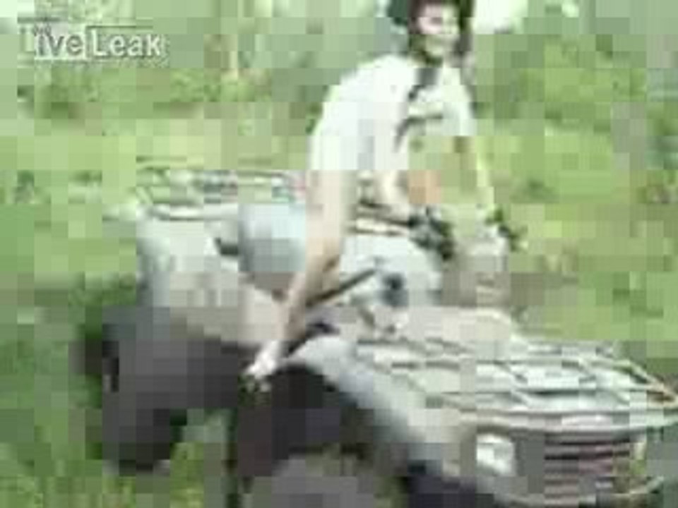 Quad kid crash