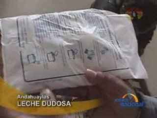 LECHE DUDOSA  - ANDAHUAYLAS