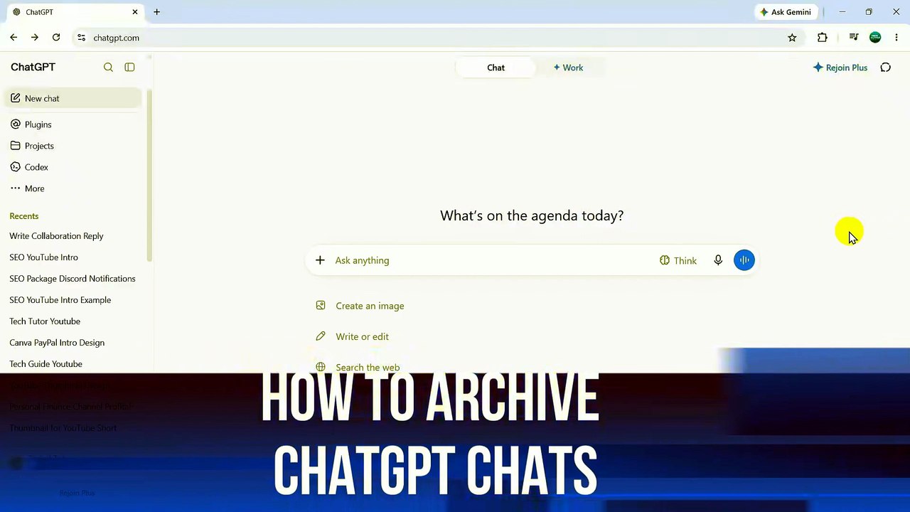 How To Archive ChatGPT Chats - video Dailymotion