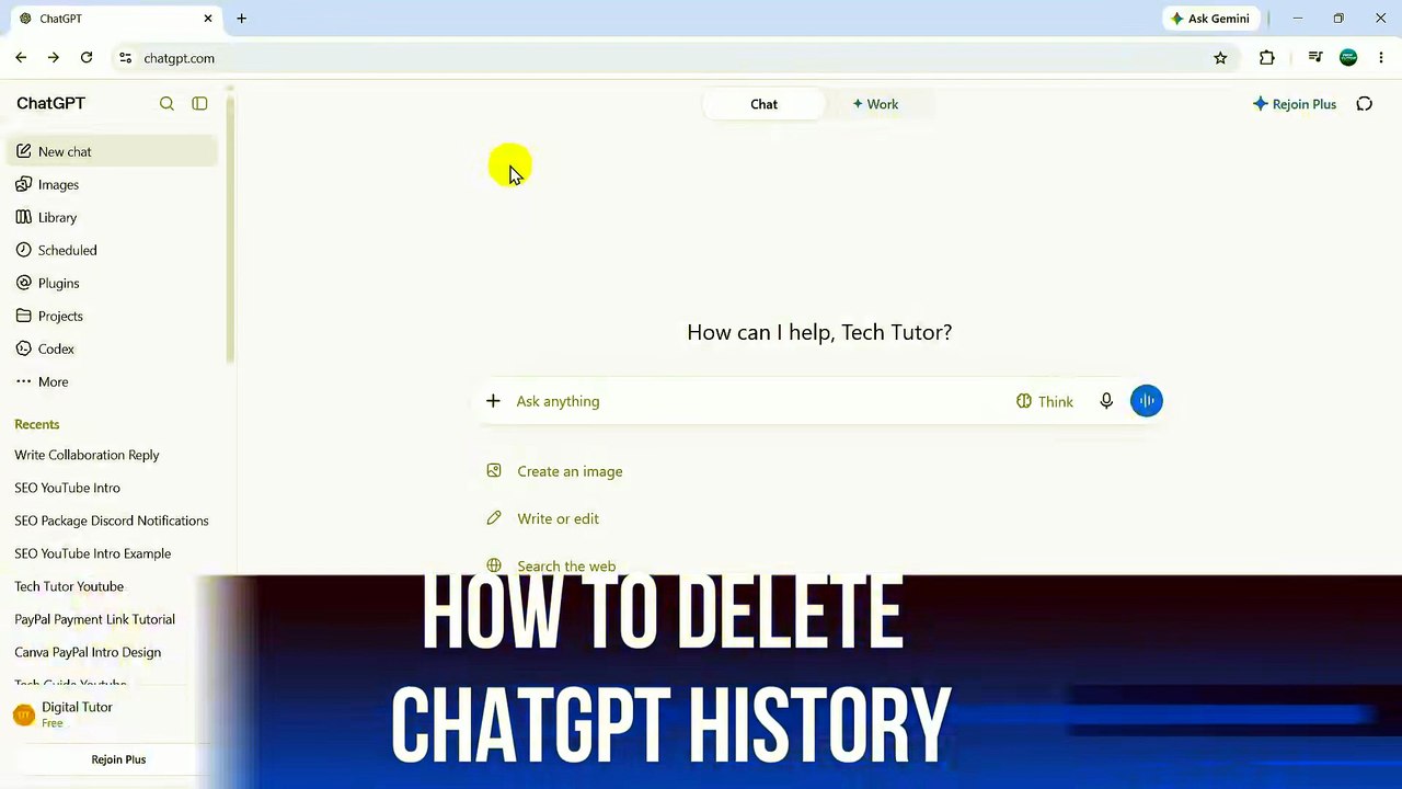 How To Delete ChatGPT History - video Dailymotion