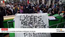 France : acte 4 de la mobilisation lycéenne ce jeudi