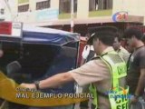 MAL EJEMPLO POLICIAL- CHICLAYO