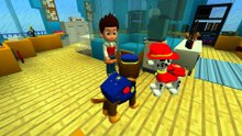 LA PAW PATROL ESCAPA DE CAT IN THE HAT EN MINECRAFT 😱