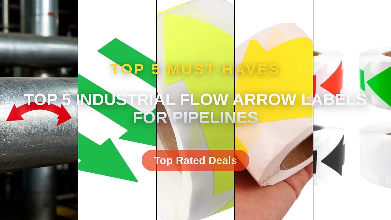 Amazing Top 5 Industrial Flow Arrow Labels For Pipelines You Need To ...