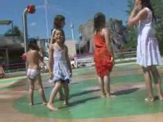 Les jeux d'eau au Futuroscope
