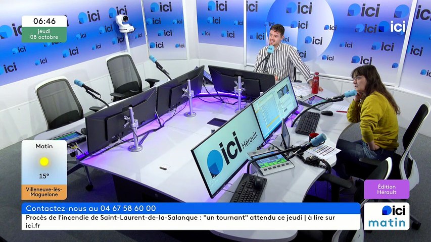 08/10/2026 - ICI Matin par ICI Hérault en vidéo