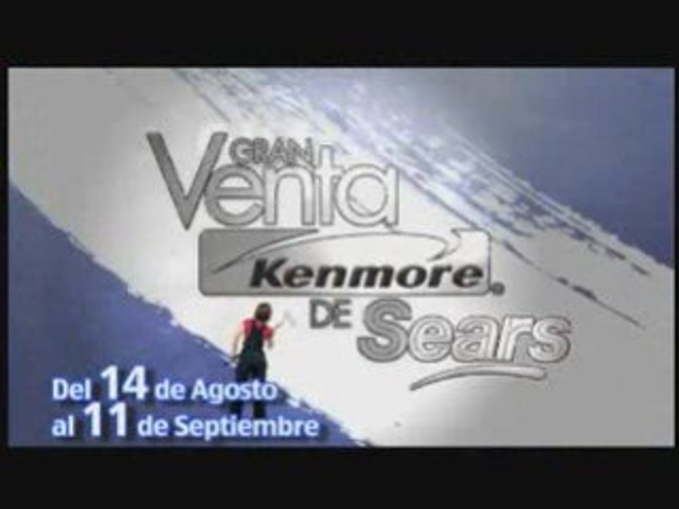 Sears Gran Venta Kenmore