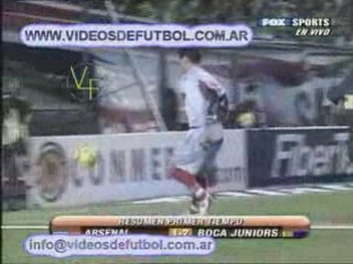 Recopa Sudamericana 2008 - Resumen 1er  tiempo
