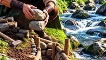 He Built a Watermill from Scratch… Will It Turn Wheat into Flour?