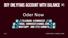 Latest Guide to Buy! OnlyFans Account With Balance Reddit