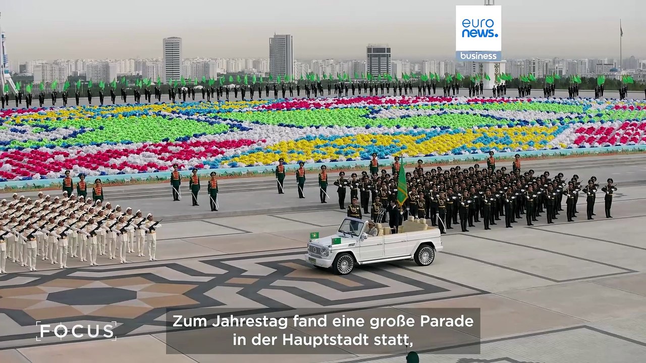 Turkmenistan feiert 35 Jahre Unabhängigkeit – den Blick auf die Zukunft gerichtet