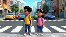 Traffic Rules for Kids | بچوں کے لیے ٹریفک رولز سیکھیں 🚸 | Road Safety for Children