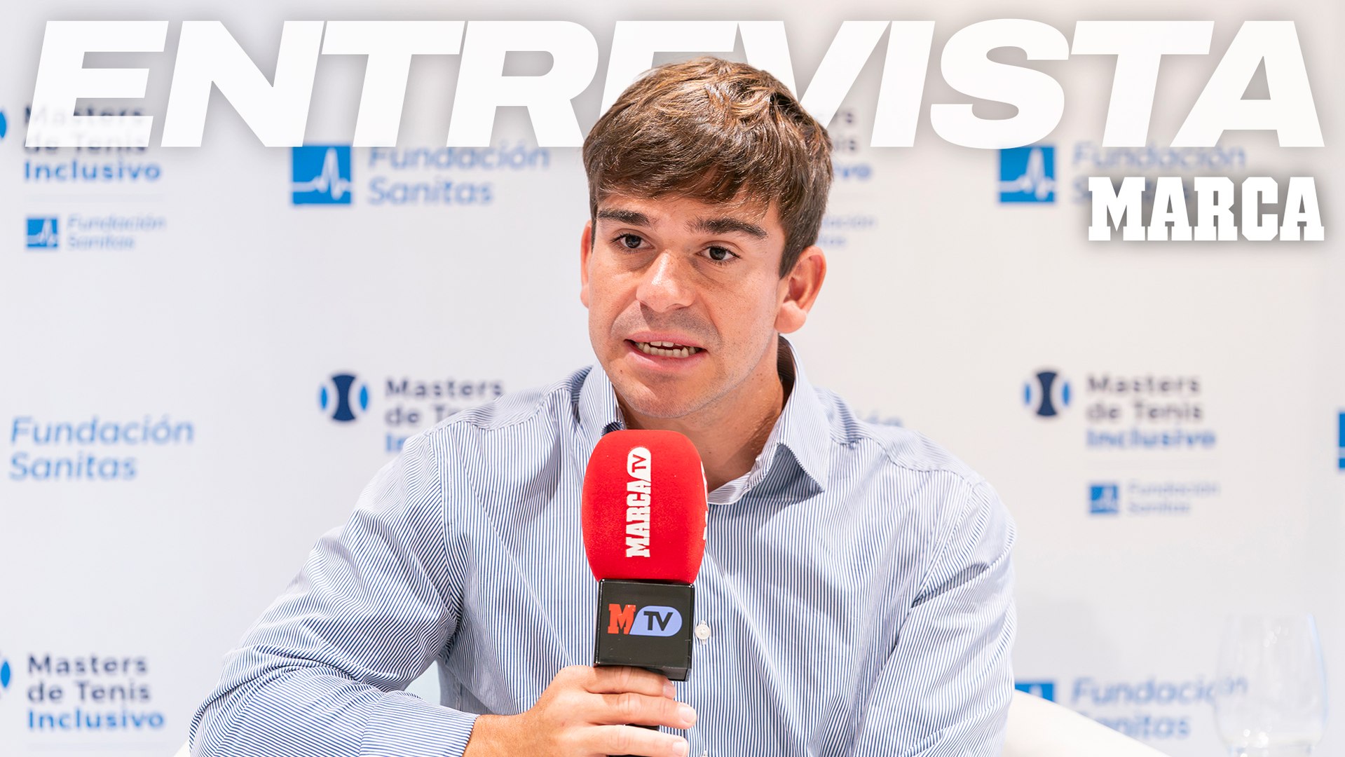 Martín de la Puente: "En una pista de tenis no hay diferencias: vamos a jugar al tenis"