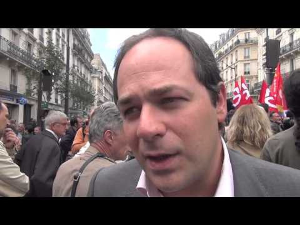 Emmanuel Maurel à la manifestation pour les retraites - Vidéo Dailymotion