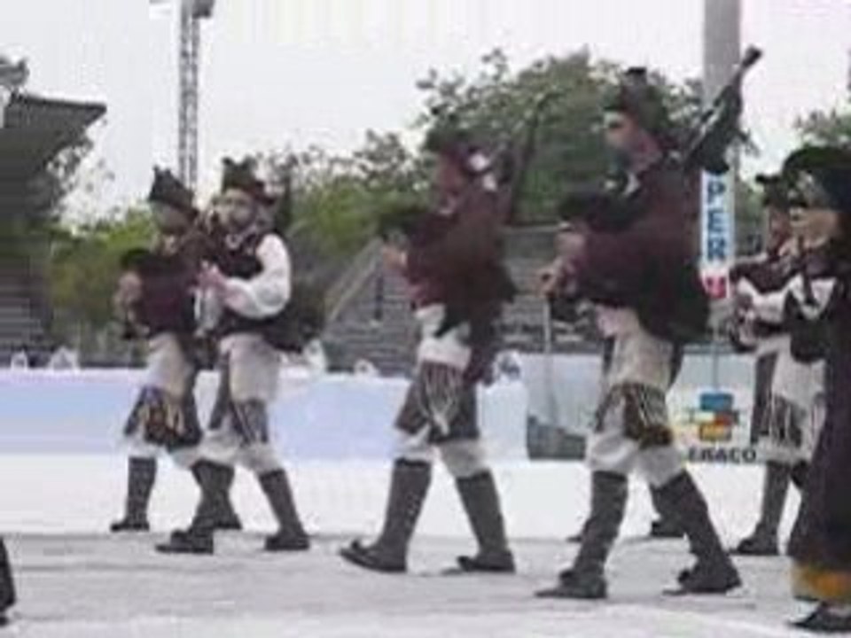 FIL 2008 LORIENT GRANDE PARADE ,arrivée au stade.