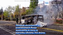 Wojna w Ukrainie. Co najmniej 33 zabitych i 18 rannych po rosyjskim ataku na dwa autobusy w Doniecku