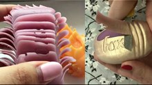 Corte de jabón ASMR: satisfacción visual y sonidos relajantes
