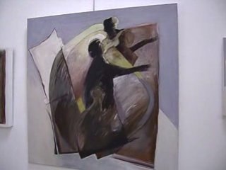 Les toiles abstraites de Michel Politzer