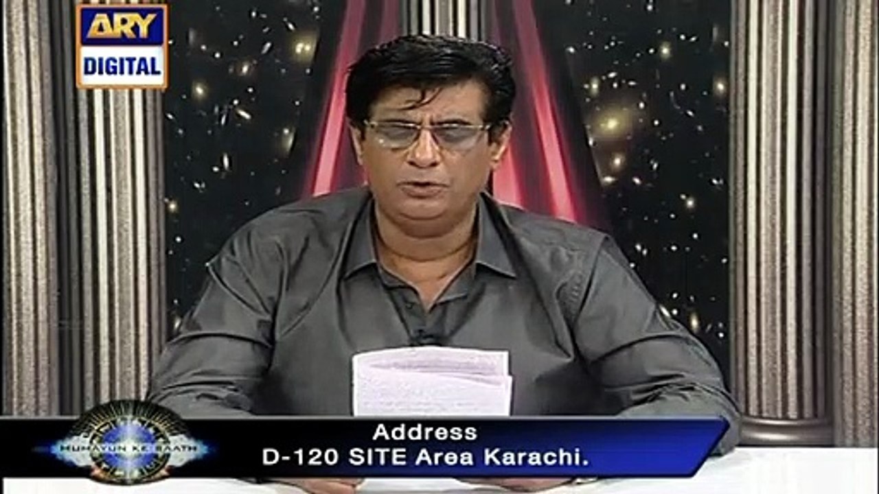 Watch Sitaroon Ki Baat Humayun Ke Saath on Ary Digital in High Quality ...