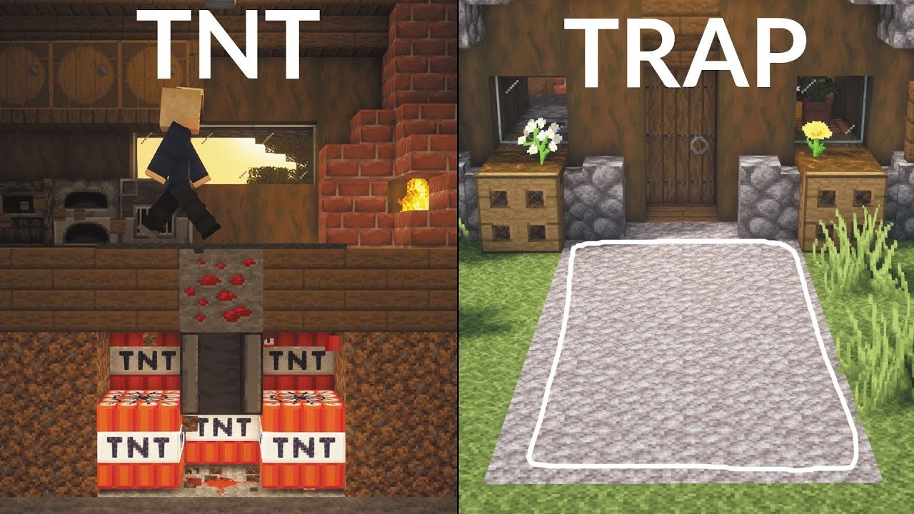 Minecraft Prank Traps: 5 Easy Survival Builds for Friends - video ...