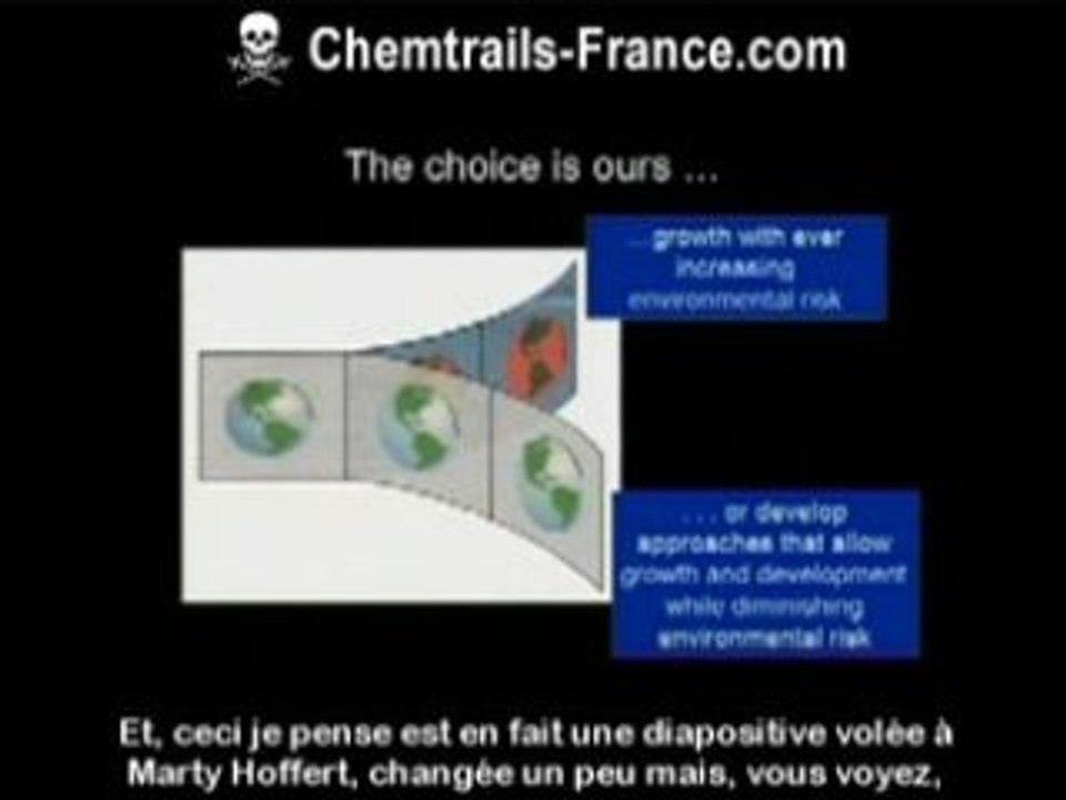 Géoingénierie 3-3 Chemtrails conférence Ken Caldeira
