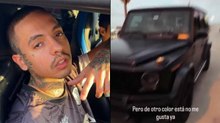 "Ya no me gusta": Natanael Cano destruye su camioneta de lujo