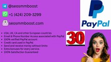 Buy Verified PayPal Accounts - 100% Old and (USA) Verified