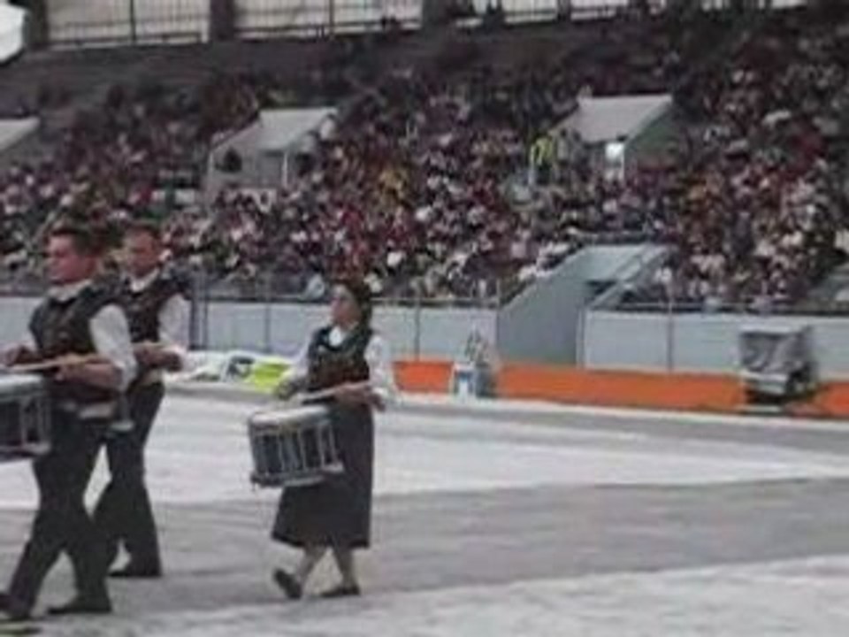 FIL 2008 LORIENT GRANDE PARADE ,arrivée au stade.