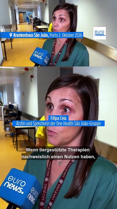 Portugiesches Krankenhaus lässt Haustiere in die Stationen: Test für neuen Ansatz?