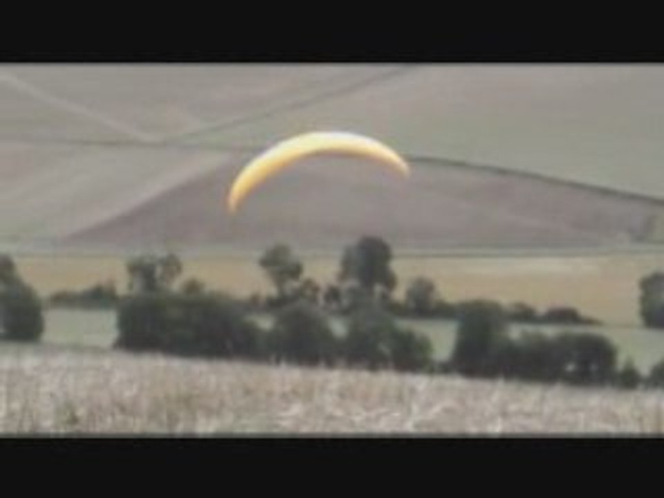 parapente Eau puiseaux  - 20 aout 2008 - Aube