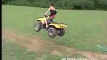 saut en quad !!!!!!