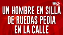 Un hombre en silla de ruedas pedía en la calle: un conductor alcholizado lo atropelló y lo mató