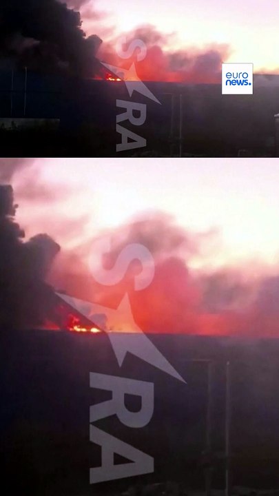 Fire rages at Yandex data centre after Ukraine drone attack