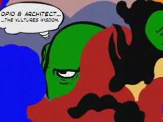 Opio (Souls of Mischief) Vulture's Wisdom Cartoon Interlude1