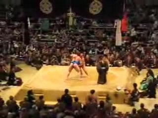 COMBAT DE SUMO A OSAKA  相撲 4/8