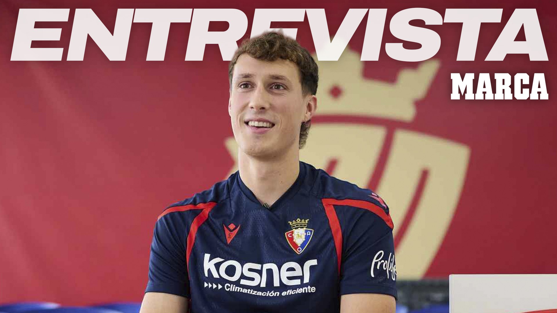 Herrando: "Ser capitán de Osasuna me haría sentir orgulloso"