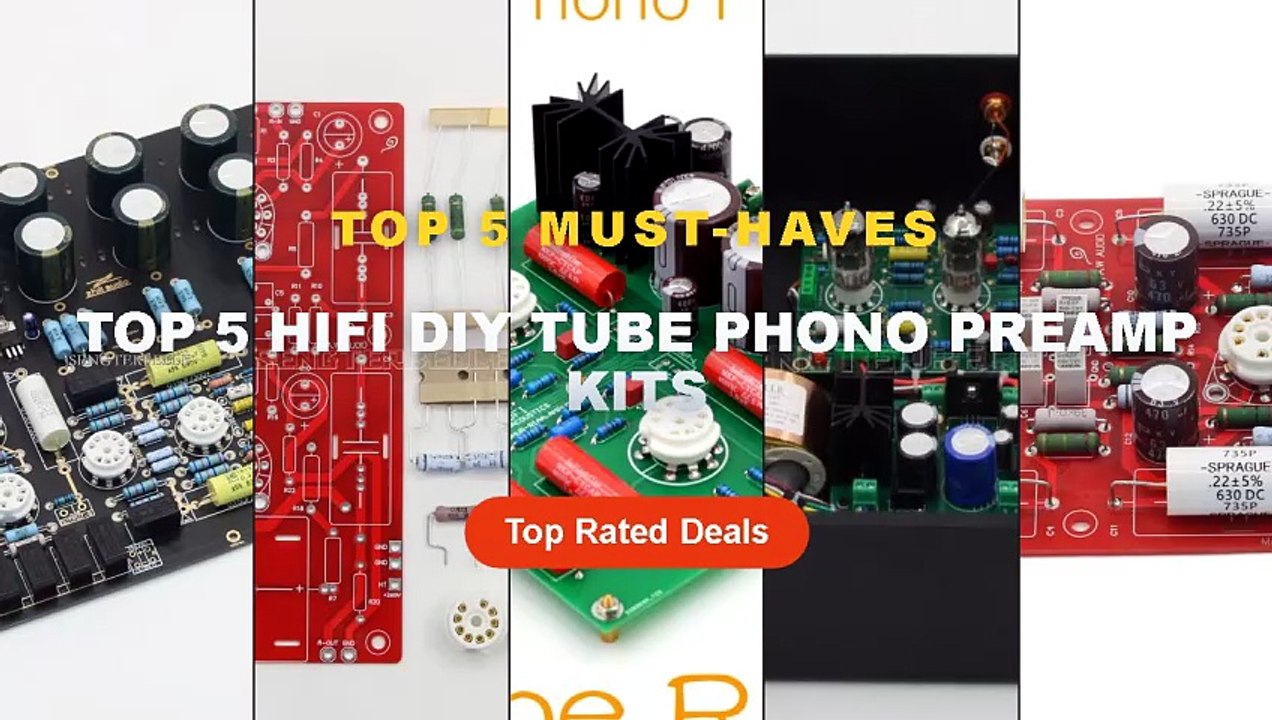 Cheap & Best Top 5 HiFi DIY Tube Phono Preamp Kits Unboxing & Review ...