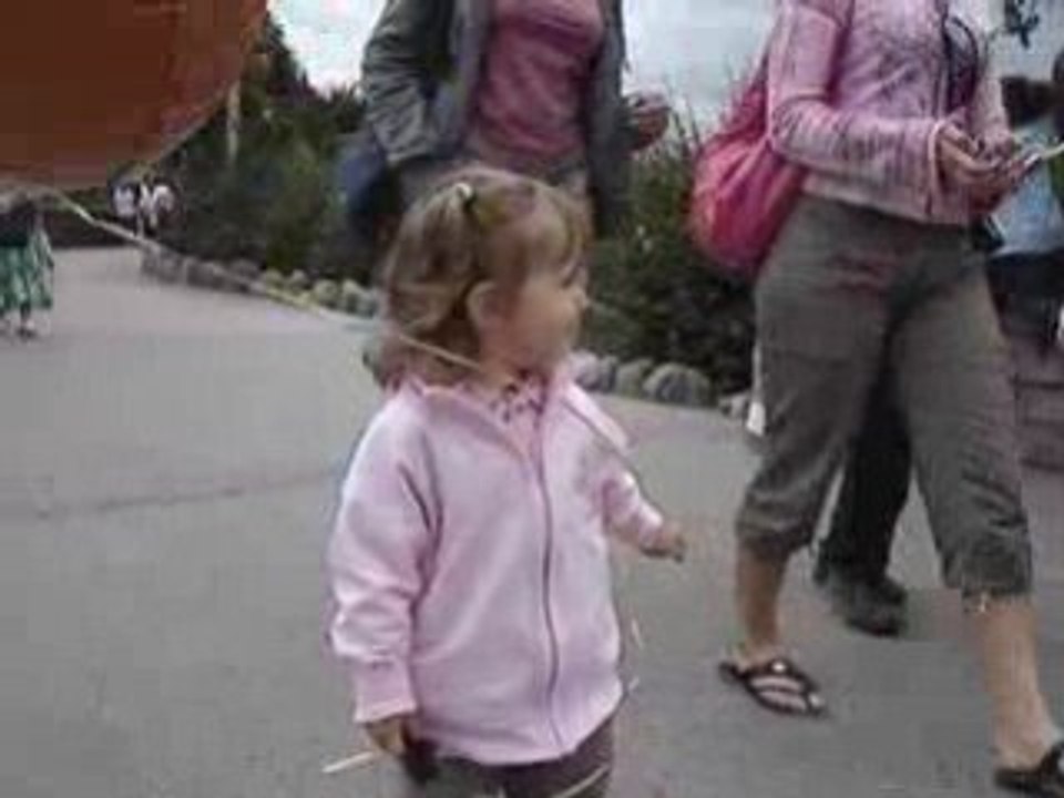 Le ballon à hélium d'Eurodisney